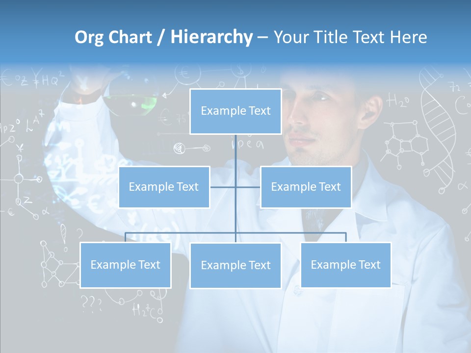Scientist Chemistry Education PowerPoint Template