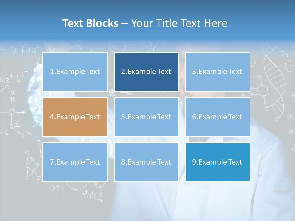 Scientist Chemistry Education PowerPoint Template