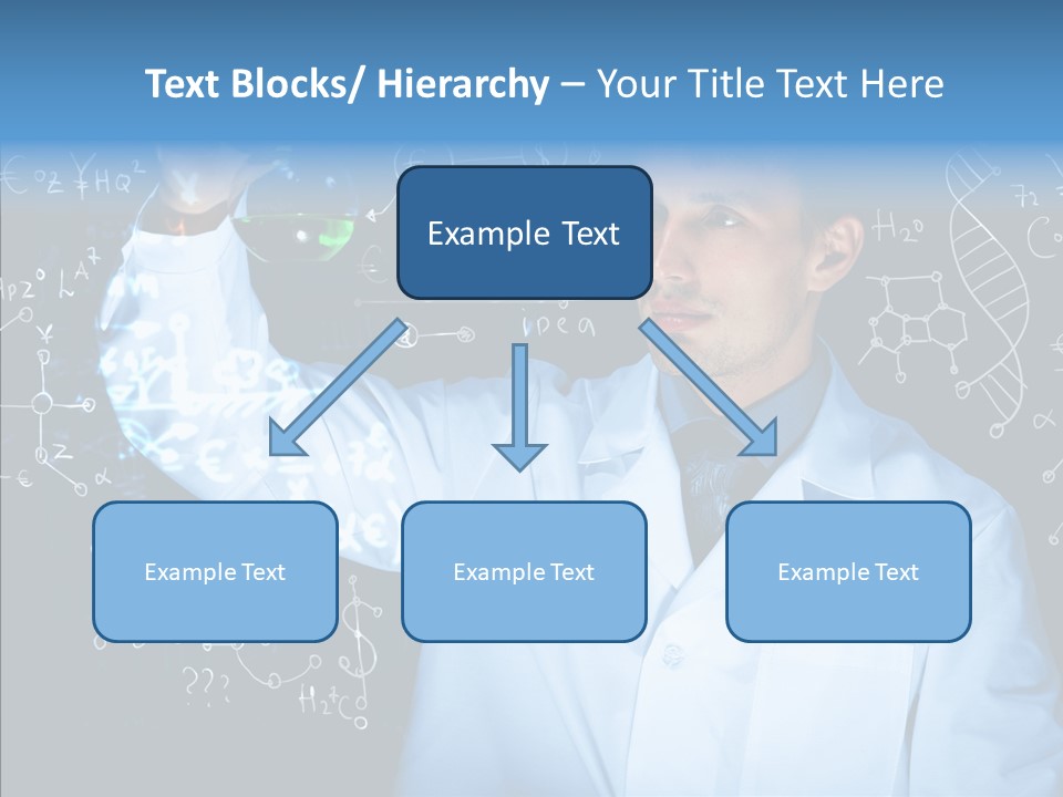 Scientist Chemistry Education PowerPoint Template