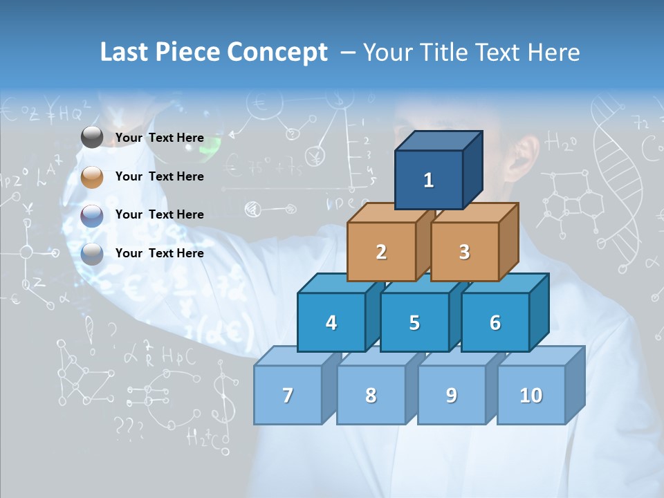 Scientist Chemistry Education PowerPoint Template