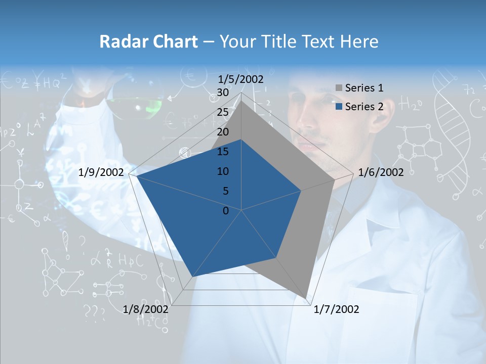 Scientist Chemistry Education PowerPoint Template