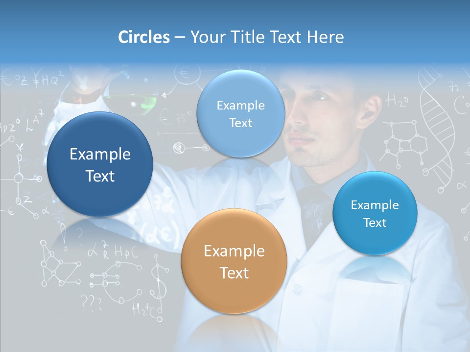 Scientist Chemistry Education PowerPoint Template