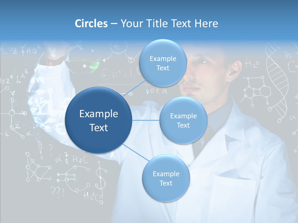 Scientist Chemistry Education PowerPoint Template