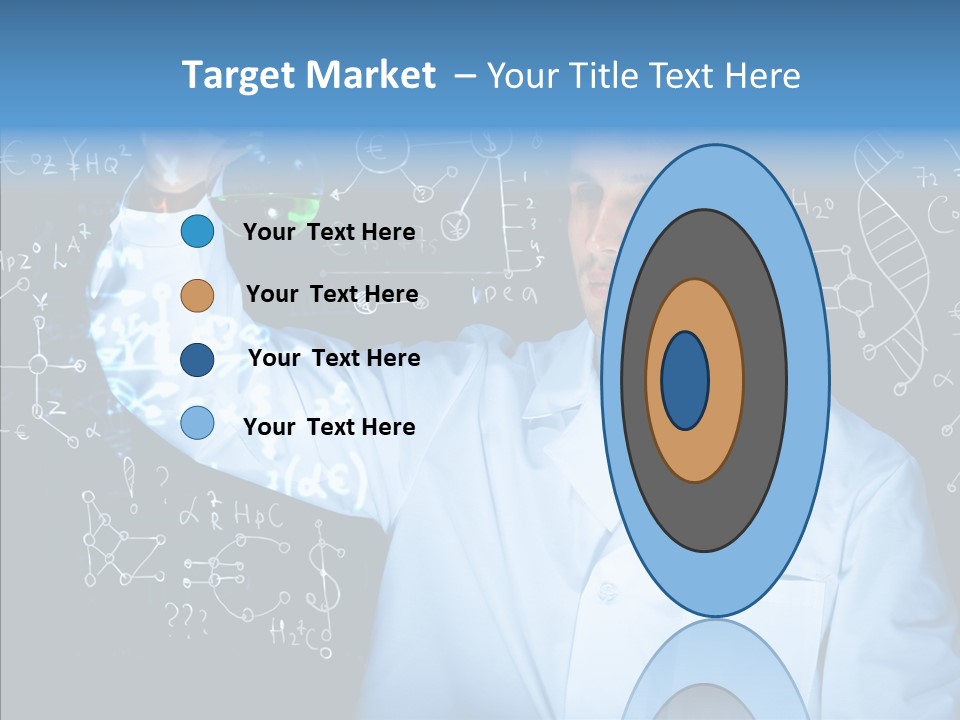 Scientist Chemistry Education PowerPoint Template
