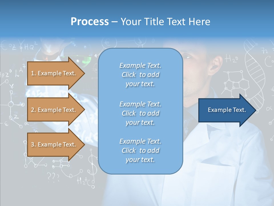 Scientist Chemistry Education PowerPoint Template