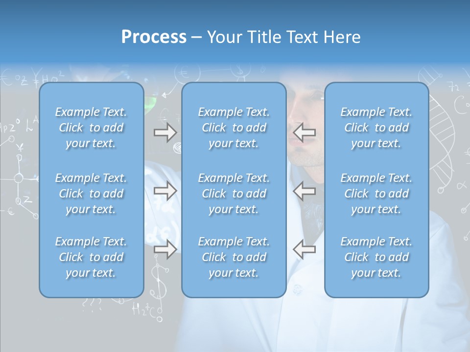 Scientist Chemistry Education PowerPoint Template