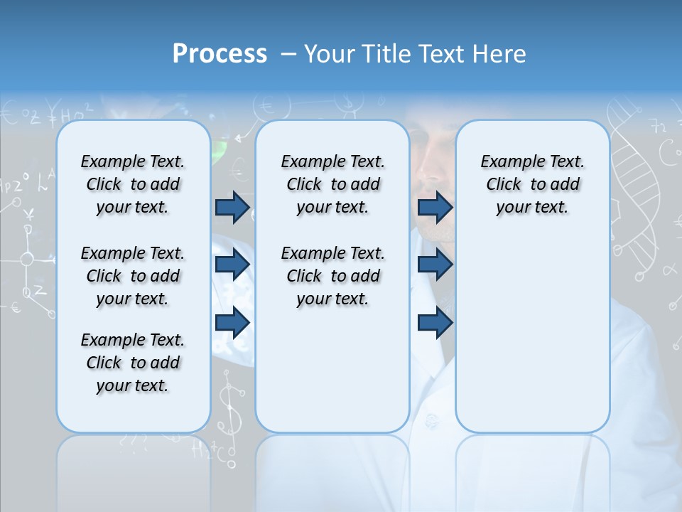 Scientist Chemistry Education PowerPoint Template