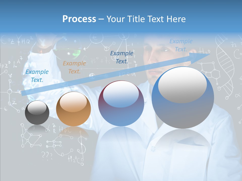 Scientist Chemistry Education PowerPoint Template