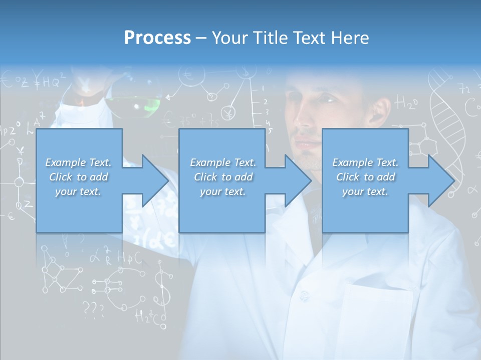 Scientist Chemistry Education PowerPoint Template