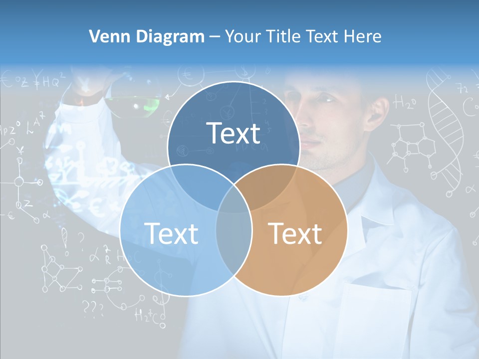 Scientist Chemistry Education PowerPoint Template