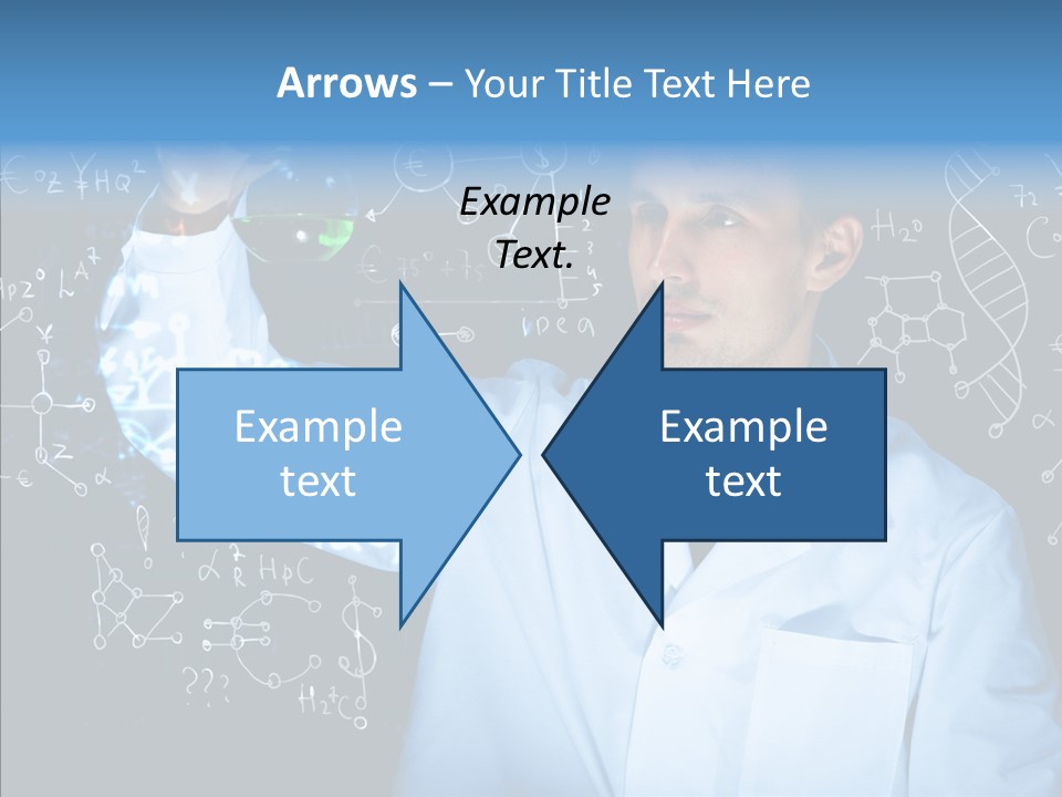 Scientist Chemistry Education PowerPoint Template