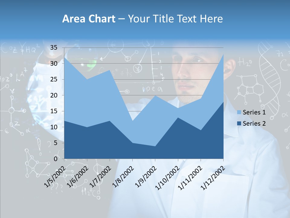 Scientist Chemistry Education PowerPoint Template