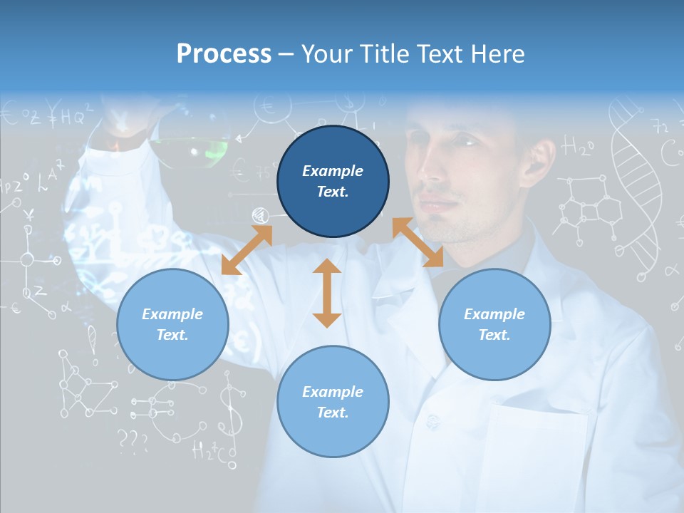 Scientist Chemistry Education PowerPoint Template