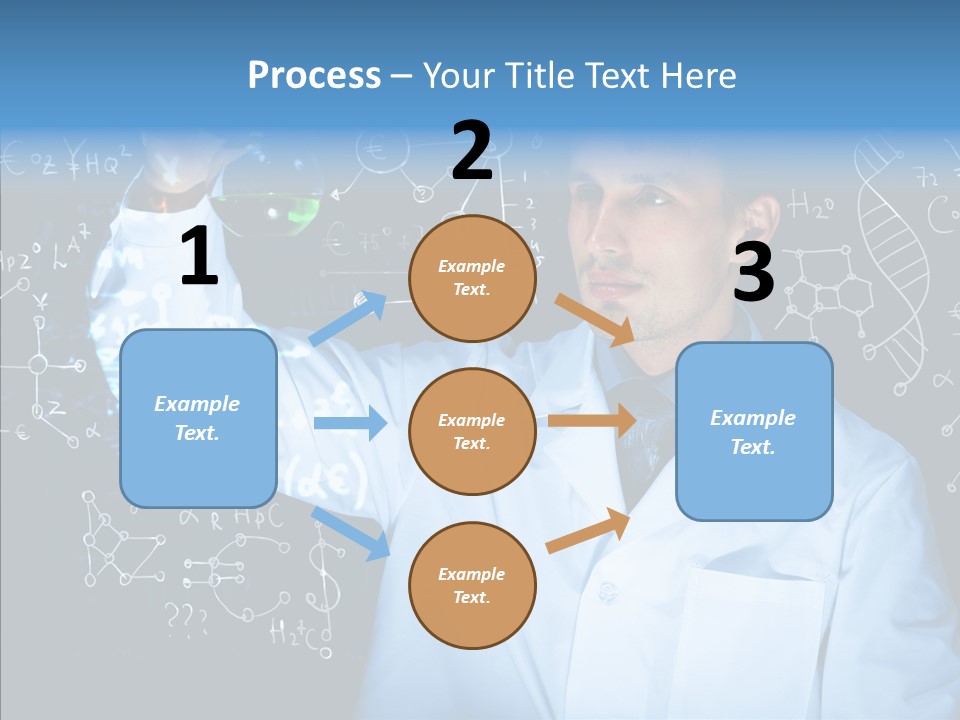 Scientist Chemistry Education PowerPoint Template