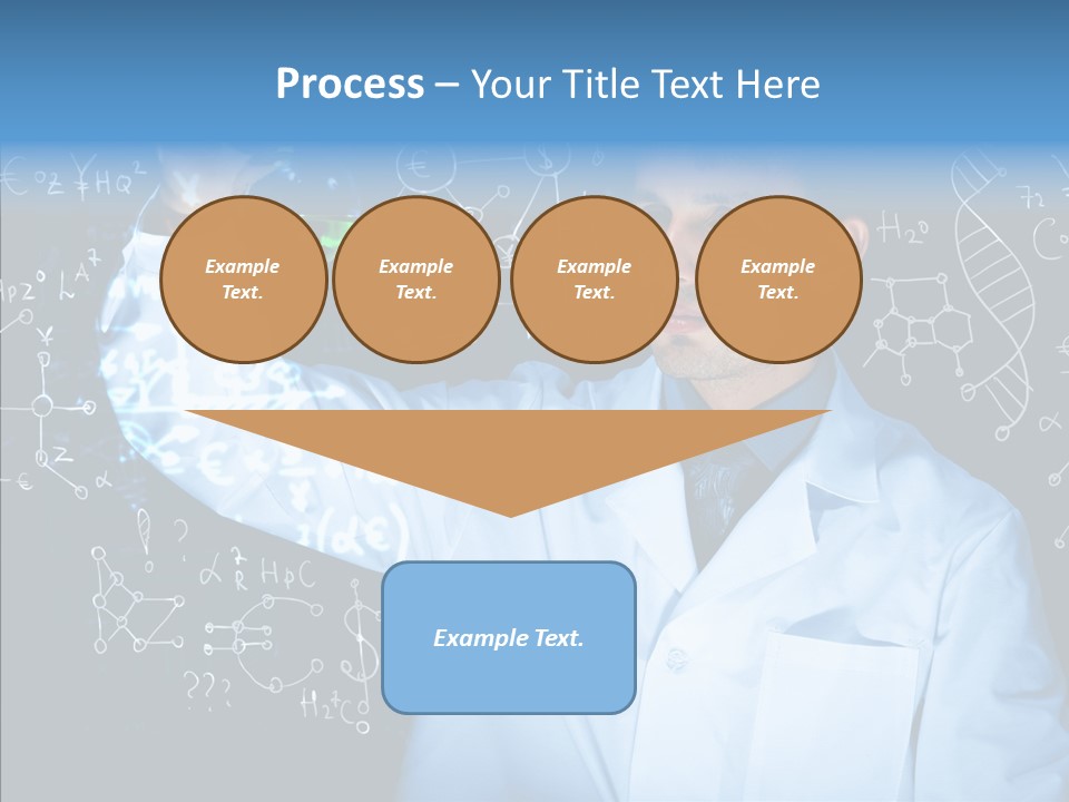 Scientist Chemistry Education PowerPoint Template