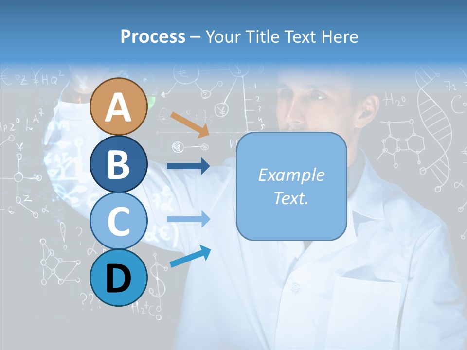 Scientist Chemistry Education PowerPoint Template