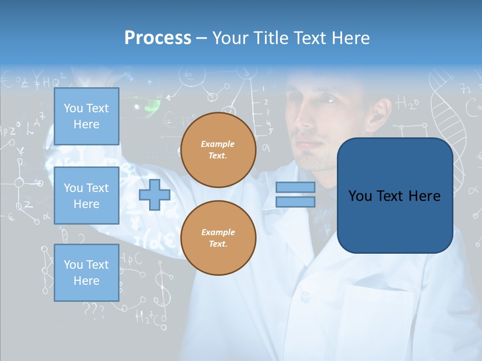 Scientist Chemistry Education PowerPoint Template