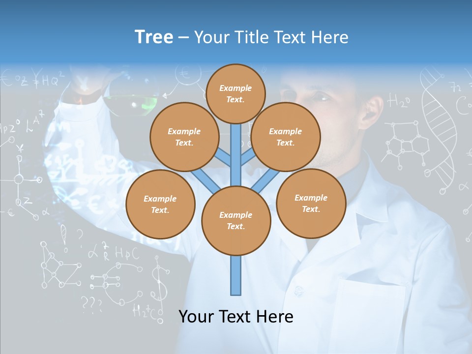 Scientist Chemistry Education PowerPoint Template