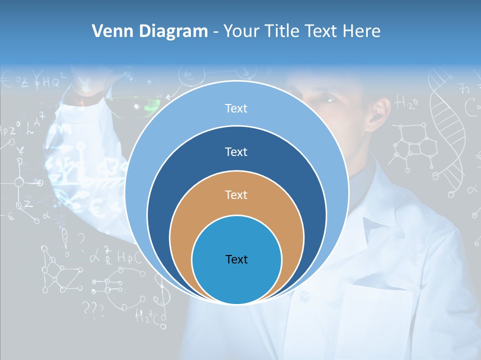 Scientist Chemistry Education PowerPoint Template
