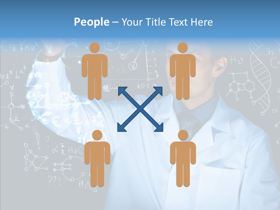 Scientist Chemistry Education PowerPoint Template