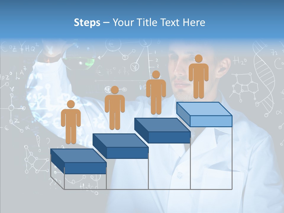Scientist Chemistry Education PowerPoint Template
