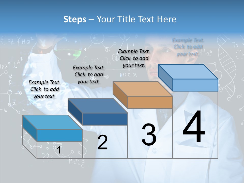 Scientist Chemistry Education PowerPoint Template