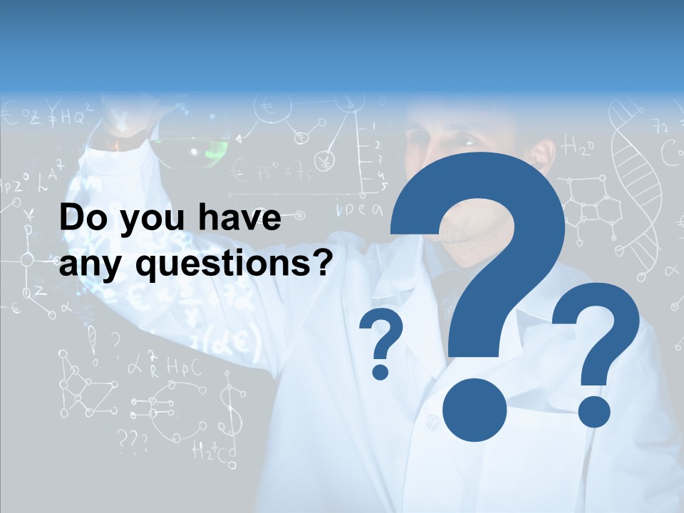 Scientist Chemistry Education PowerPoint Template