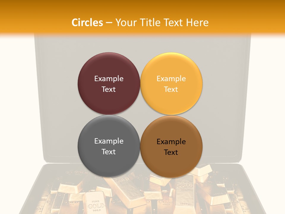 Currency Ideas Blocks PowerPoint Template