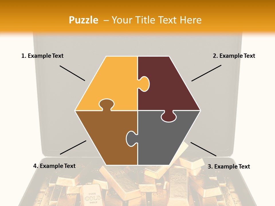 Currency Ideas Blocks PowerPoint Template
