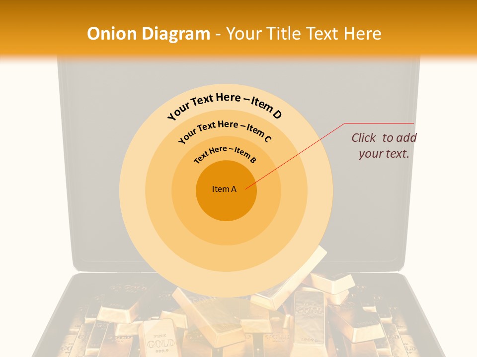 Currency Ideas Blocks PowerPoint Template