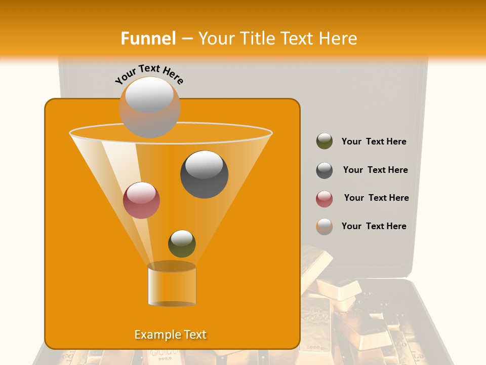 Currency Ideas Blocks PowerPoint Template