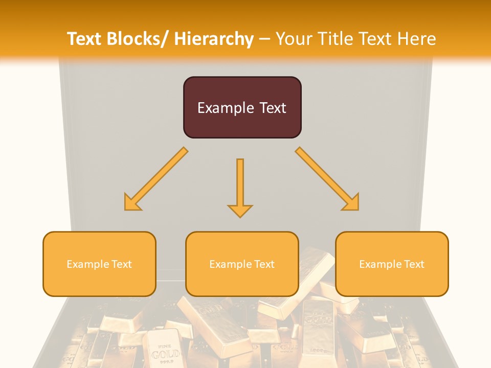 Currency Ideas Blocks PowerPoint Template