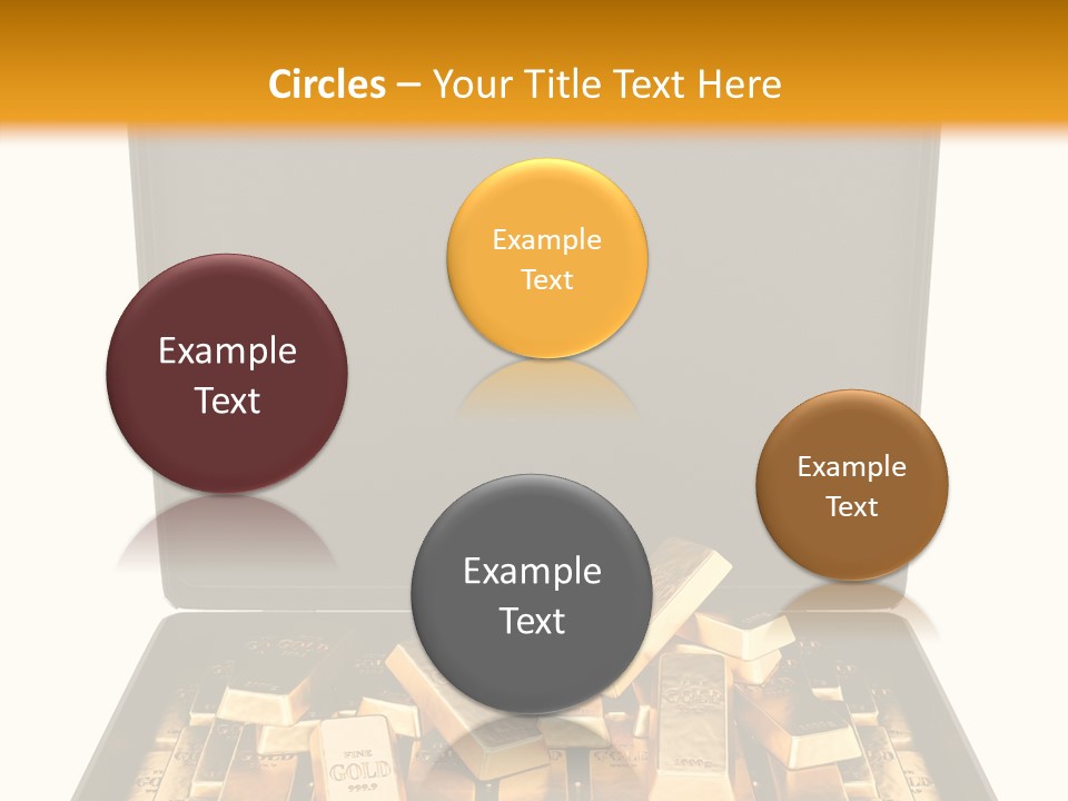 Currency Ideas Blocks PowerPoint Template