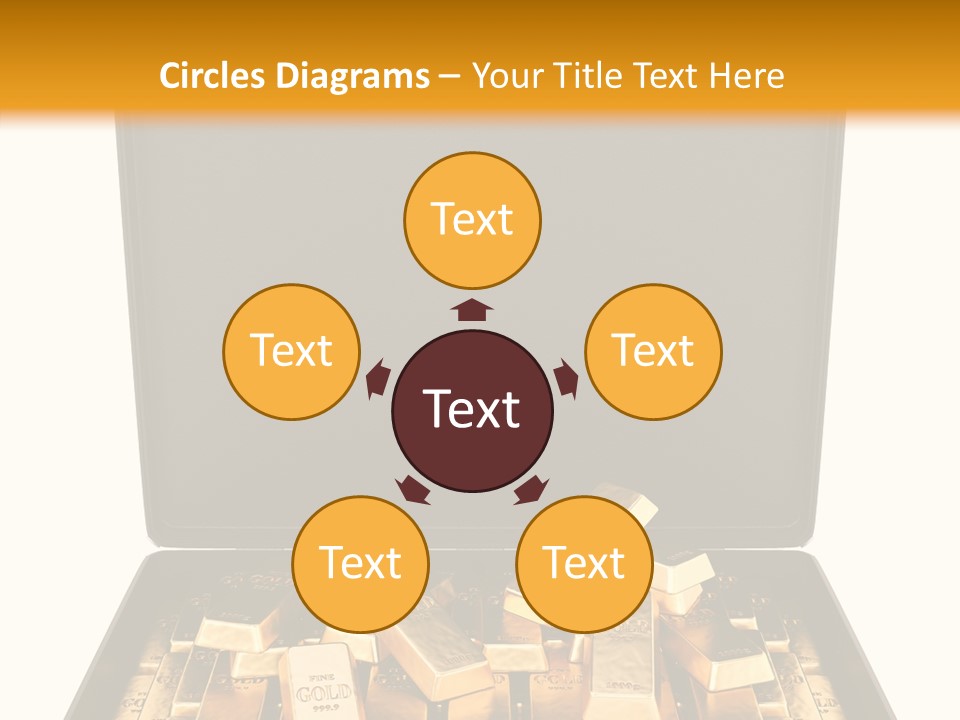 Currency Ideas Blocks PowerPoint Template