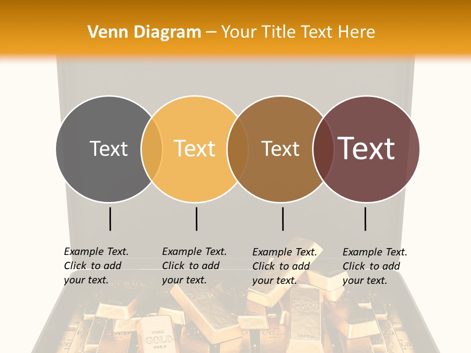 Currency Ideas Blocks PowerPoint Template