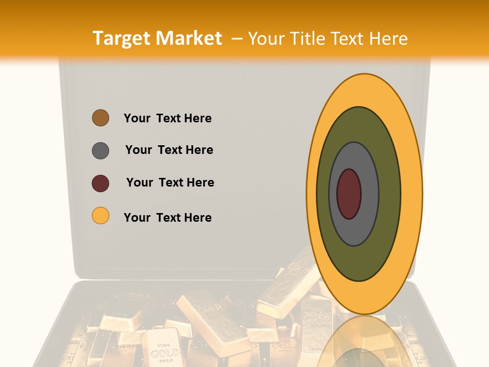 Currency Ideas Blocks PowerPoint Template