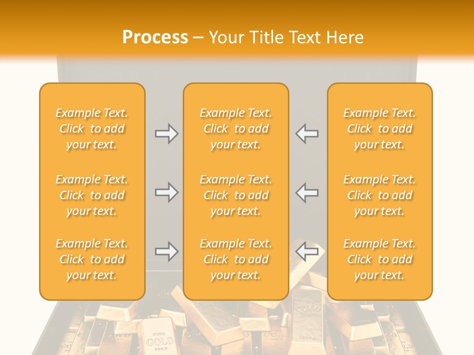 Currency Ideas Blocks PowerPoint Template