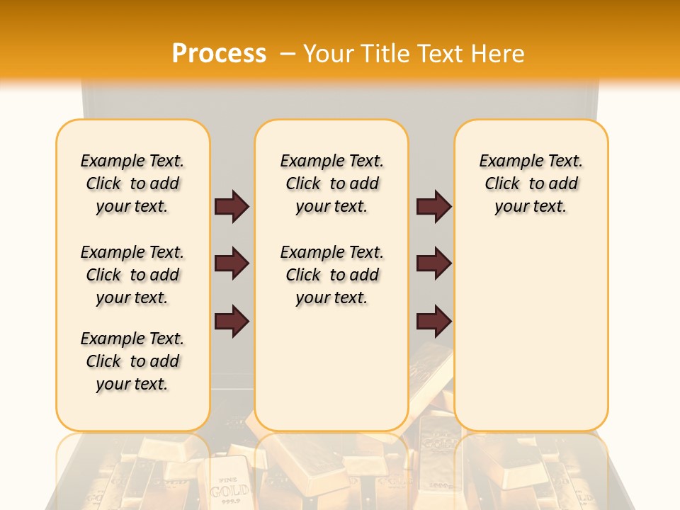 Currency Ideas Blocks PowerPoint Template