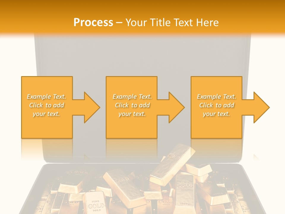 Currency Ideas Blocks PowerPoint Template