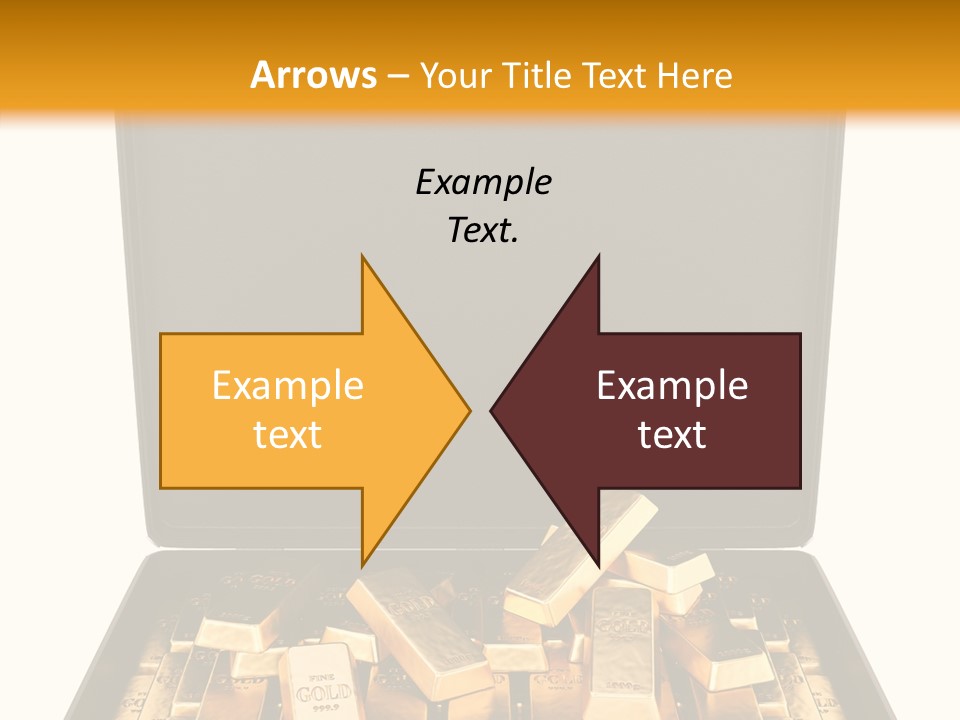 Currency Ideas Blocks PowerPoint Template