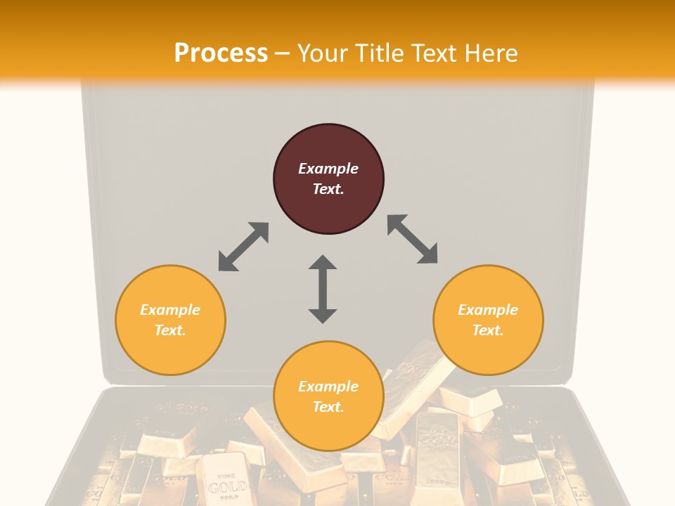 Currency Ideas Blocks PowerPoint Template