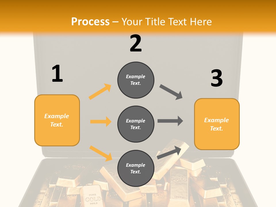 Currency Ideas Blocks PowerPoint Template