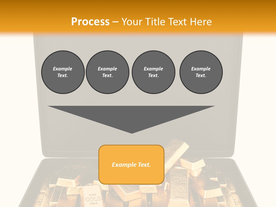 Currency Ideas Blocks PowerPoint Template