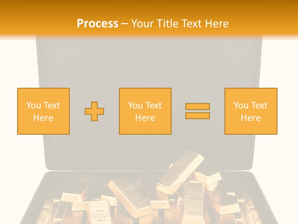 Currency Ideas Blocks PowerPoint Template