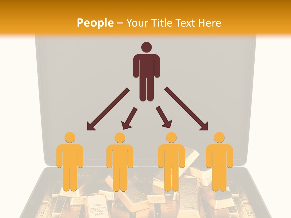 Currency Ideas Blocks PowerPoint Template