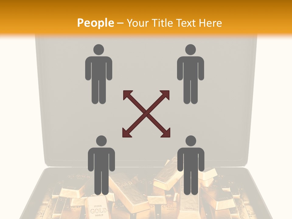 Currency Ideas Blocks PowerPoint Template