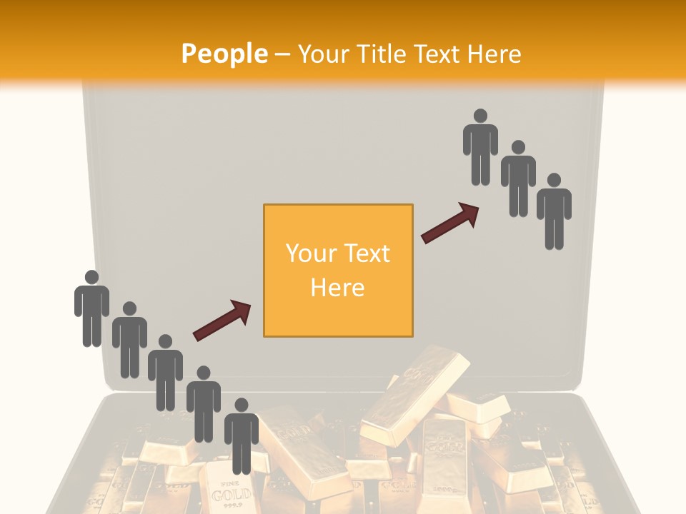 Currency Ideas Blocks PowerPoint Template