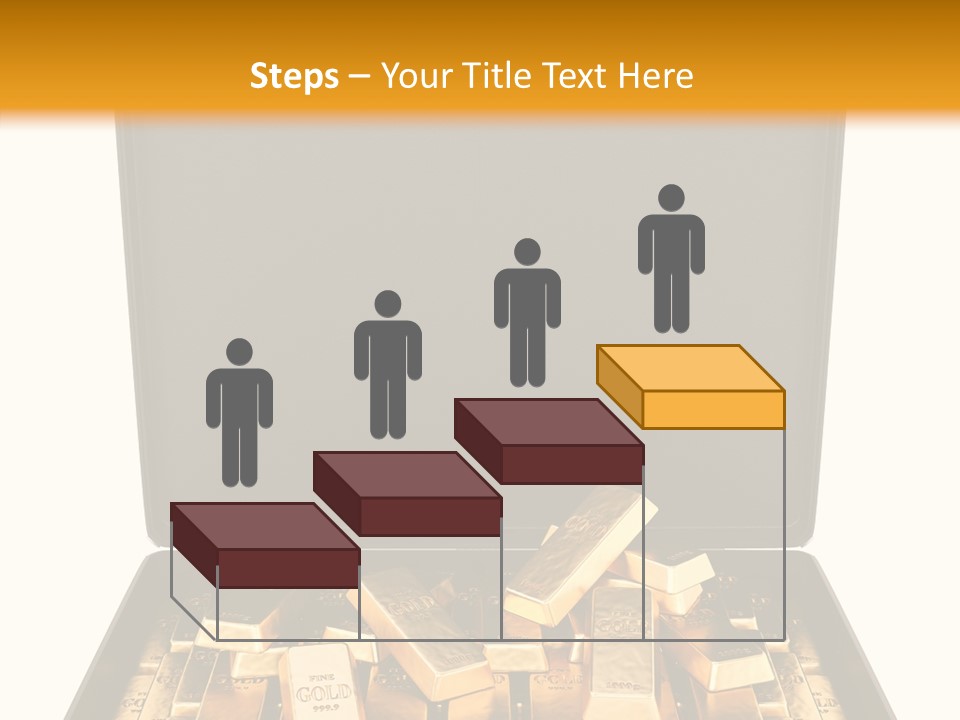 Currency Ideas Blocks PowerPoint Template