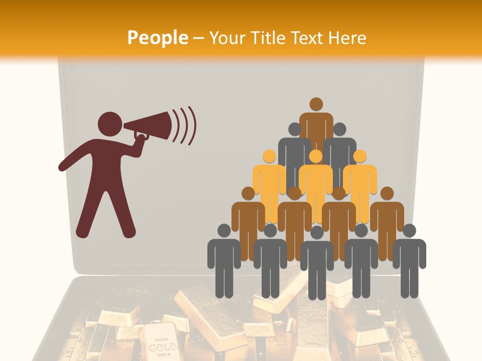 Currency Ideas Blocks PowerPoint Template