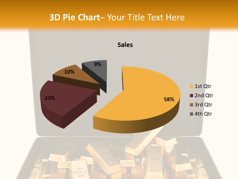 Currency Ideas Blocks PowerPoint Template